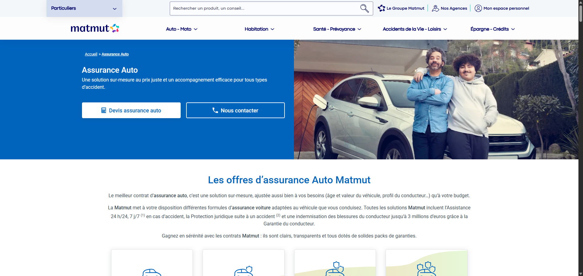 Matmut | Assurance auto : garantie et devis gratuit en ligne